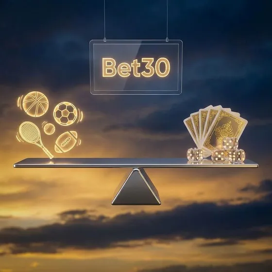 Apuestas deportivas y juegos de casino en equilibrio — Bet30 Apuestas deportivas y juegos de casino en equilibrio — Bet30